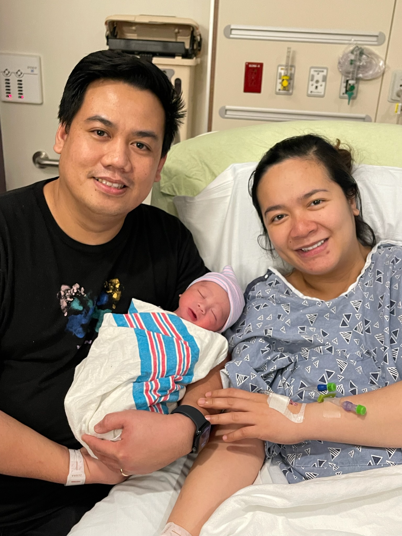St. Joseph's Health Hospital shares its first baby of the New Year